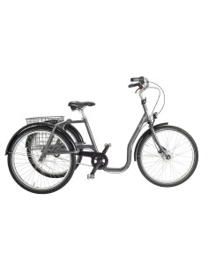 Cykel Skeppshult S3 24 COMFORT 7-VXL GRÅ SKYMNING