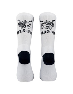 Strumpa NORTHWAVE RIDE & BEER, Vit