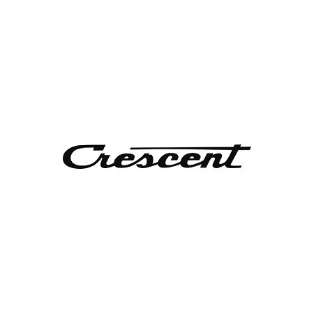 Bakskärm Crescent 46/622 kort svart