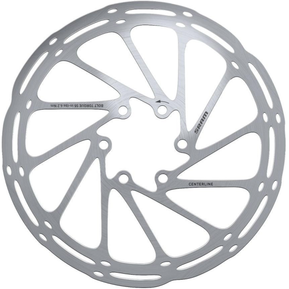 Bromsskiva Sram Centerline Rundad 6-Bult, 160mm
