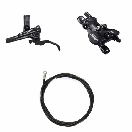 Skivbromsset Shimano Deore/XT M8100 fram resinbelägg