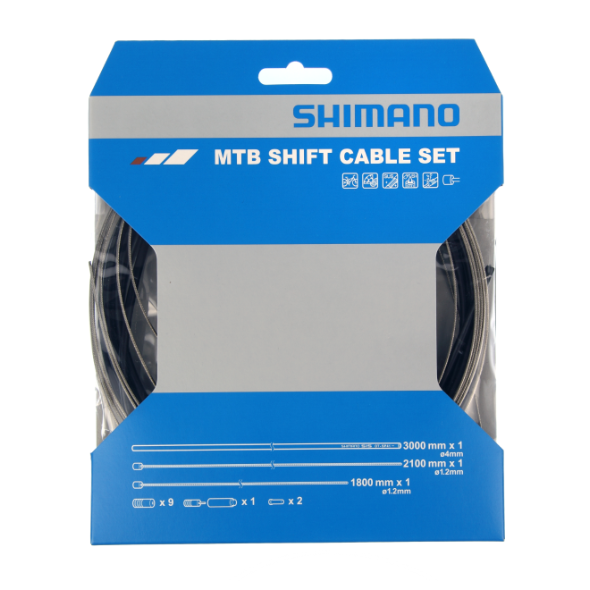 Växelvajerkit Shimano MTB OT-SP41rostfri svart...