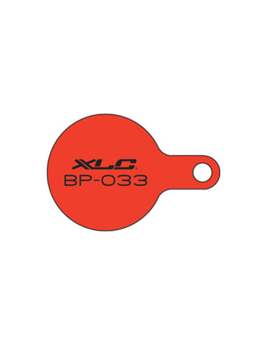 Skivbrombelägg XLC BP-033 Tektro IOX /Lyra Organic pad Steel plate, 1 set (2 pads)