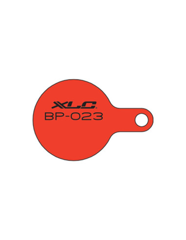 Skivbrombelägg XLC BP-023  For Tektro Iox Organic pad Steel plate 1 set (2 pads)