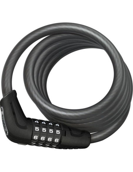 Lås ABUS Numero 5510C 180 cm 10 mm, Spirallås med sifferkombination
