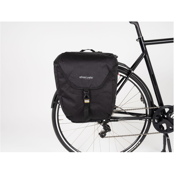 Väska ATRAN VELO ZAP single side Pannier, Black