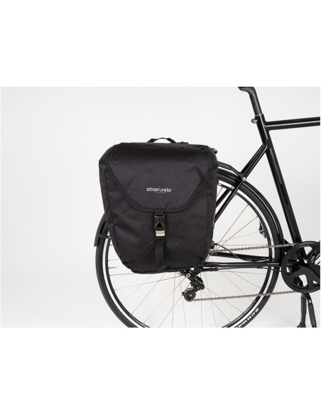 Väska ATRAN VELO ZAP single side Pannier, Black