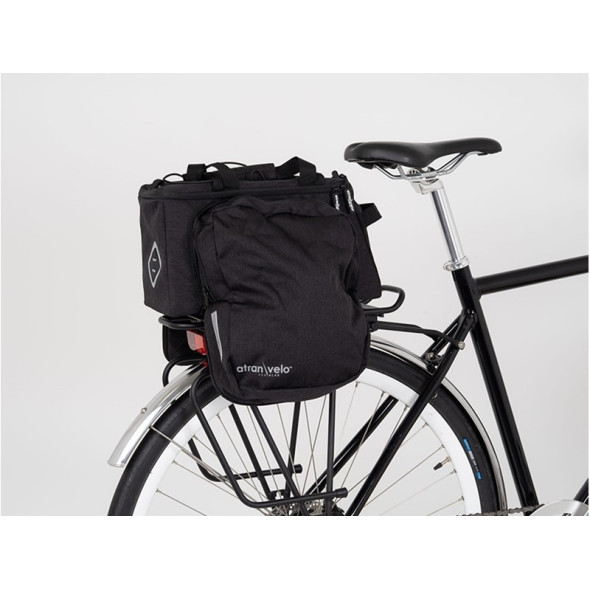 Väska Atran Velo ZAP Top Bag AVS, Svart