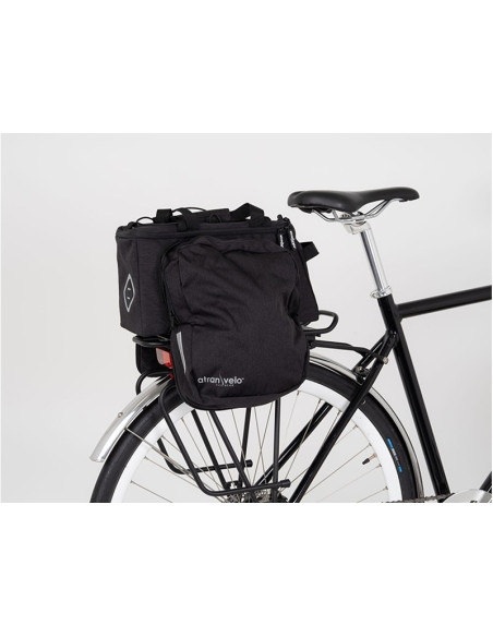 Väska Atran Velo ZAP Top Bag AVS, Svart