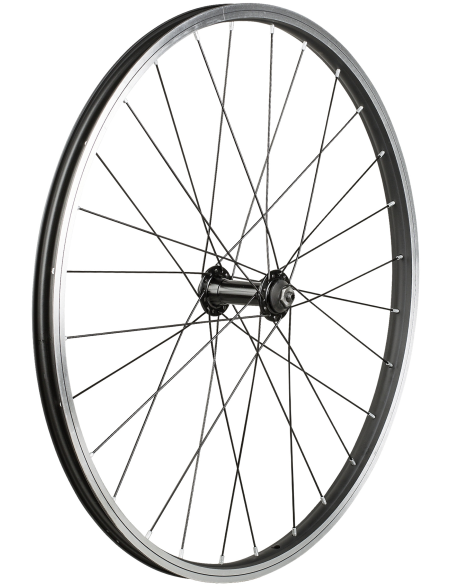 Framhjul Bontrager 24" Rimbrake 28H Black