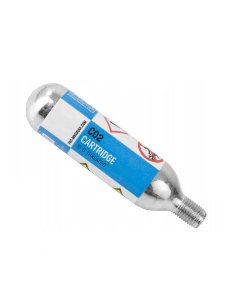 Kolsyrepatron PRO Co2, 16 gram gängad
