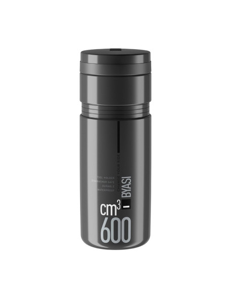 Förvaringsflaskla Elite Byasi Dark Grey, 600ml