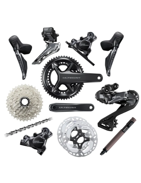 Komponentgrupp SHIMANO Ultegra R8100 172,5mm 52-36 CS11-30