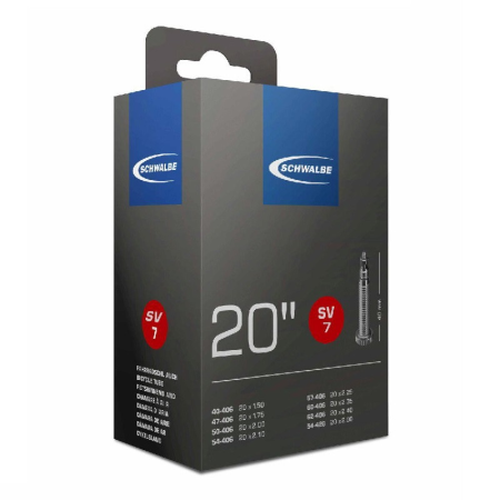 Slang SCHWALBE SV7 20''  (40-62x406) Presta 40mm