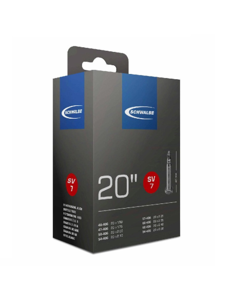 Slang SCHWALBE SV7 20''  (40-62x406) Presta 40mm