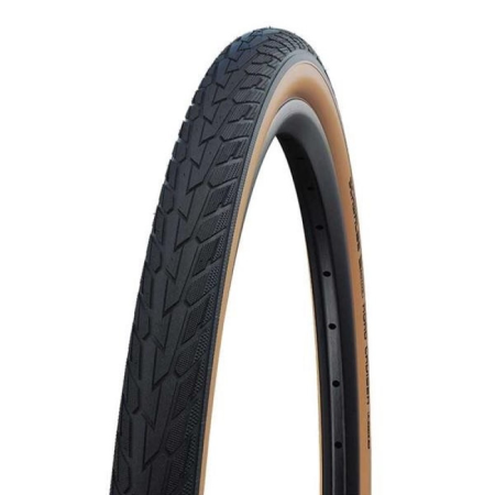 Däck Schwalbe Road Cruiser K-Guard 28" Svart/brun Reflex...