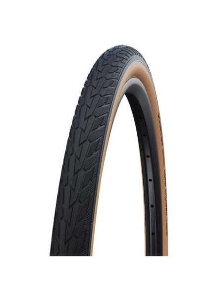 Däck Schwalbe Road Cruiser K-Guard 28" Svart/brun Reflex 37-622