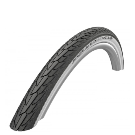 Däck Schwalbe ROAD CRUISER K-Guard 27" Svart/vit, 32-630