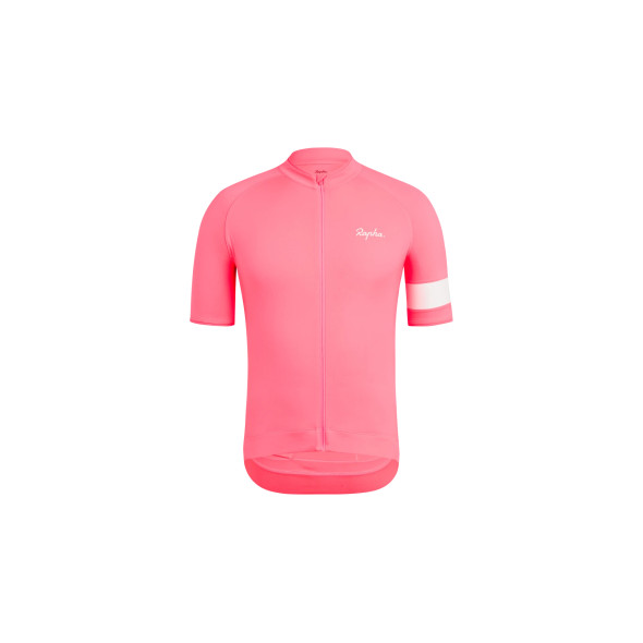 Tröja kort Rapha Core, Visibility Pink