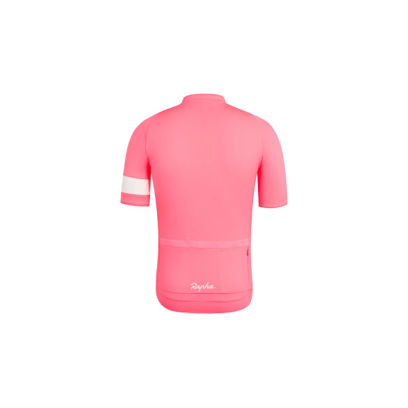 Tröja kort Rapha Core, Visibility Pink