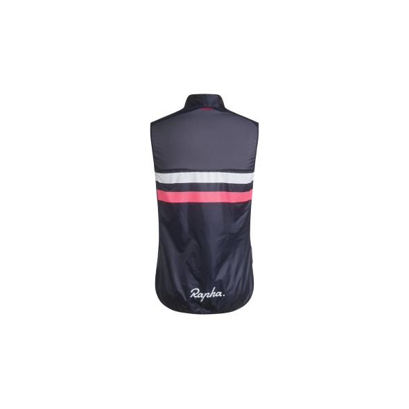 Vindväst Rapha Brevet Gilet, Marinblå