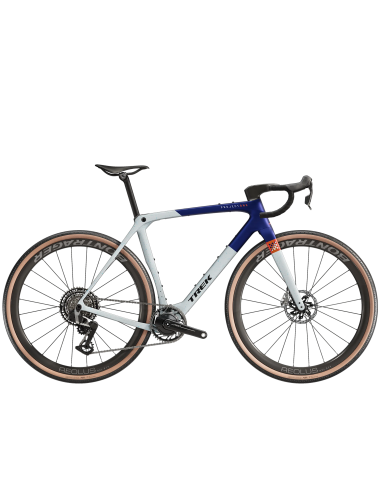 Cykel Trek Checkmate SLR 9 AXS, Matte Hex Blue/Plasma Grey Pearl