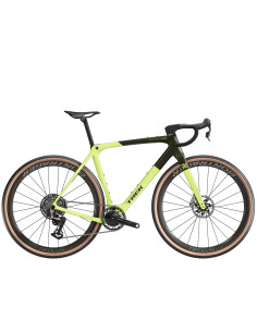 Cykel Trek Checkmate SLR 9 AXS, Olive Drab/Glowstick