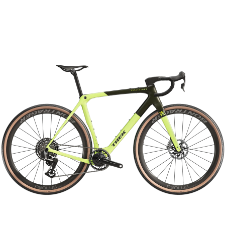Cykel Trek Checkmate SLR 9 AXS, Olive Drab/Glowstick