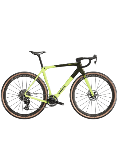 Cykel Trek Checkmate SLR 9 AXS, Olive Drab/Glowstick