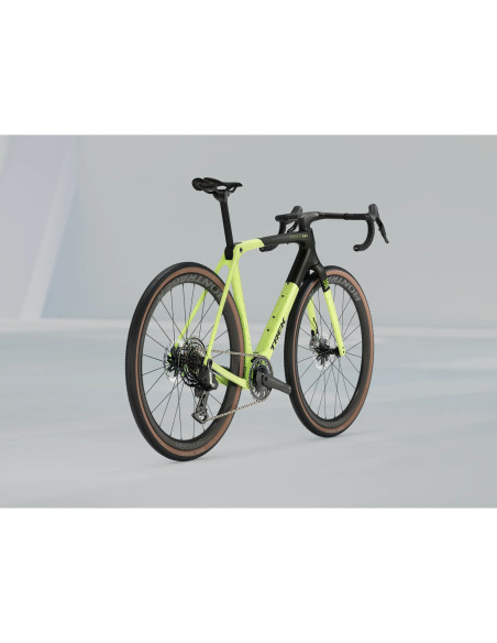 Cykel Trek Checkmate SLR 9 AXS, Olive Drab/Glowstick