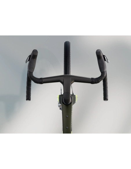 Cykel Trek Checkmate SLR 9 AXS, Olive Drab/Glowstick