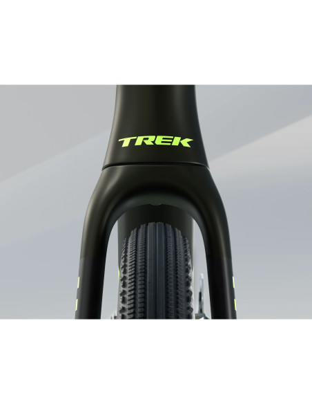 Cykel Trek Checkmate SLR 9 AXS, Olive Drab/Glowstick