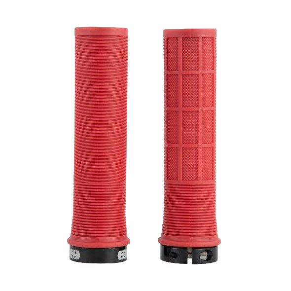 Handtag OXC DRIVER LOCK-ON GRIPS, Röd