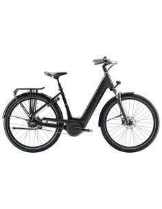 Cykel Trek District+ 4C Lowstep, Black Satin