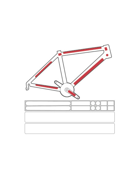 Ramskydd Zefal Lackskyddsfilm Skin Armor Klar, L