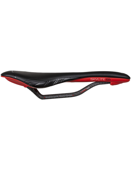 Sadel Astute Skylite SR Pilarga, Black-black-RED
