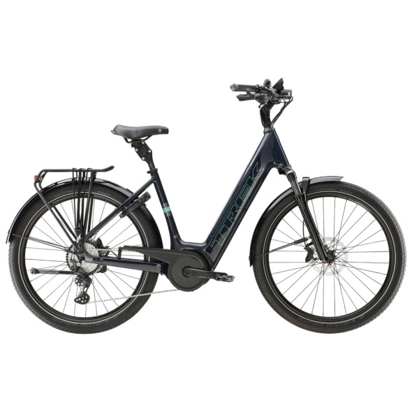 Cykel Trek Verve+ 5 Lowstep Nautical Navy