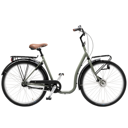Cykel Skeppshult DELA, 7-VXL. (47CM), OLIV MATT