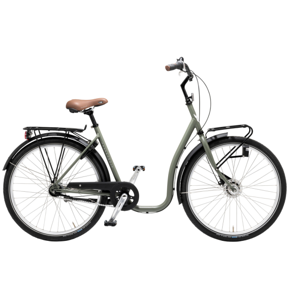 Cykel Skeppshult DELA, 7-VXL. (47CM), OLIV MATT