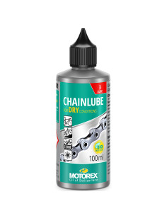 Olja Motorex Chainlube Dry, droppflaska 100 ml