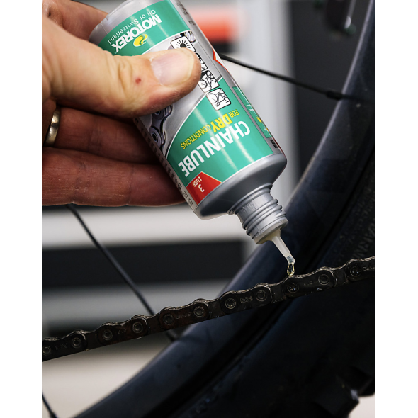 Olja Motorex Chainlube Dry, droppflaska 100 ml