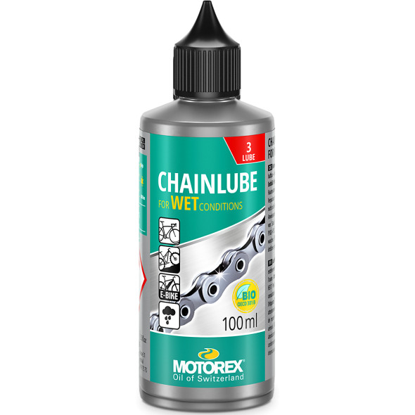 Olja Motorex Chainlube Wet, droppflaska 100 ml