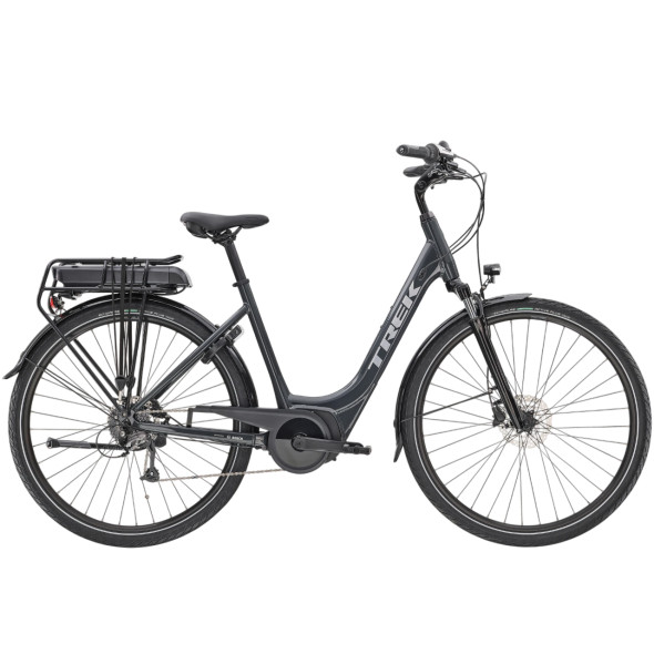 Cykel Trek Verve+ 1 Lowstep Solid Charcoal