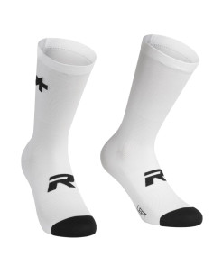 Strumpa Assos R SOCKS S9 - TWIN PACK, White Series