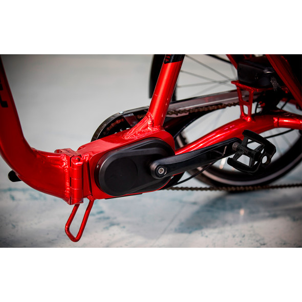 Cykel Monty Rocket 24 Trehjuling Röd