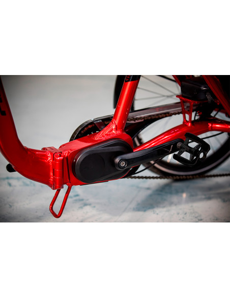 Cykel Monty Rocket 24 Trehjuling Röd