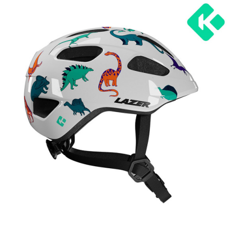 Lazer hjälm Pnut 2.0 KinetiCore + Grönt spänne (Turnfit)
