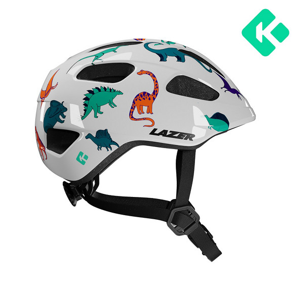Hjälm Lazer Pnut 2.0 KinetiCore + Grönt spänne...