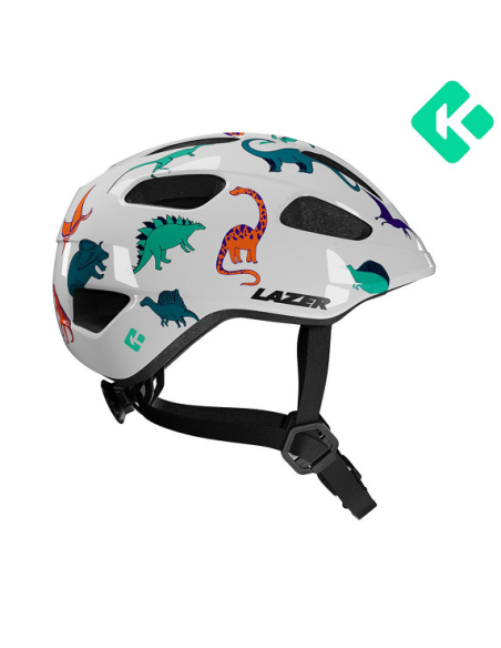 Hjälm Lazer Pnut 2.0 KinetiCore + Grönt spänne (Turnfit)