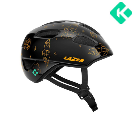 Hjälm Lazer Pnut 2.0 KinetiCore + Grönt spänne (Turnfit)